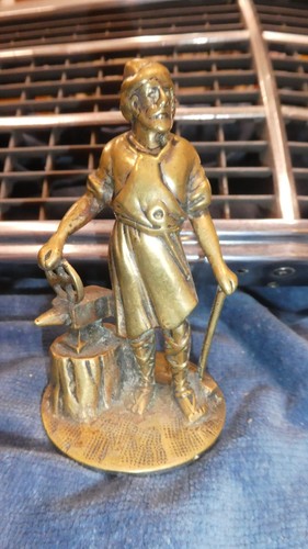 Vintage cast brass - brass, vulcan
