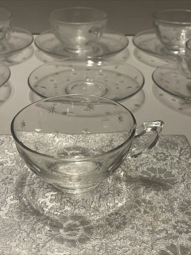 Antique glass starburst - antique,