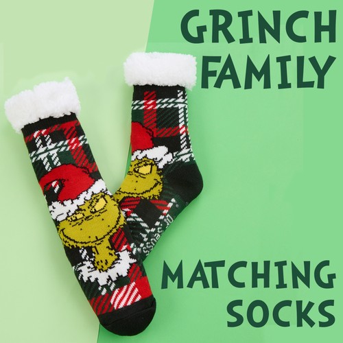 Pair grinch soft socks - 1,