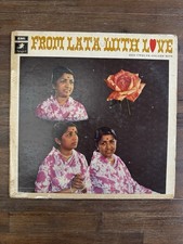 Lata Mangeshkar From Lata with Love Twelve Golden Hits Vinyl LP Record-Angel