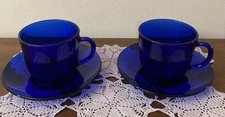 VTG Set Of 2 Dainty Cobalt
