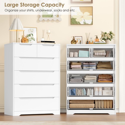 Drawer chest drawers - 6,