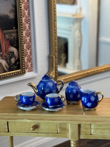 Dollshouse scale tea set - 1/12,