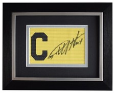 Geoff Hurst Signed Framed Captains Armband Autograph Display England World Cup 