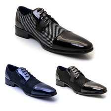 Men’s Two Tone Patent