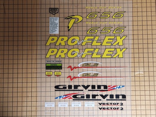 Sticker decal set fits proflex - decal,