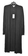 Halston Womens Black Long