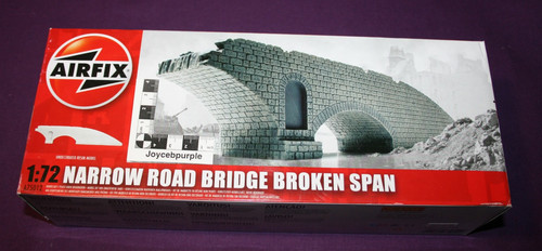 Airfix narrow road broken span - road,
