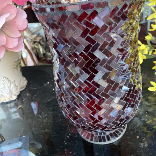 Mosaic burgundy 5 - burgundy, 5.5”
