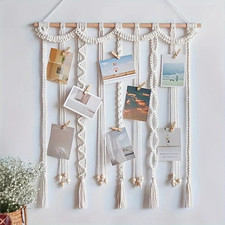 Boho Photo Display Wall