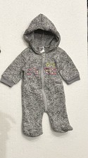 3-6 Months Hooded Baby Footed