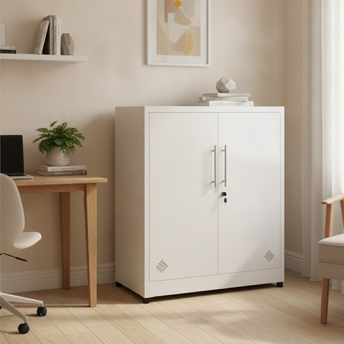 Lockable metal filing cabinet - lockable,
