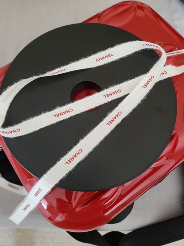 Chanel white grosgrain ribbon - chanel,