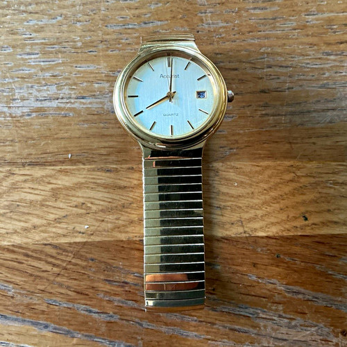 Accurist quartz analogue gold - accurist,