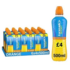 Lucozade sport orange drink - orange,