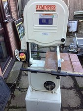 Industrial Axminster Tools Band Saw (JBS 160) plus 5 brand new band saw blades 