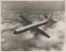 BEA BRITISH EUROPEAN AIRWAYS VICKERS VANGUARD ARTISTS IMPRESSION VINTAGE PHOTO