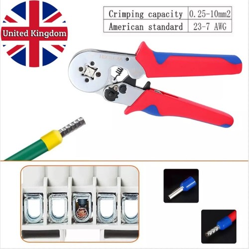Ferrule ratchet crimper - ferrule, plier