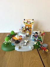 Playmobil 4134 Ice Cream Parlor Super Set Nearly Complete