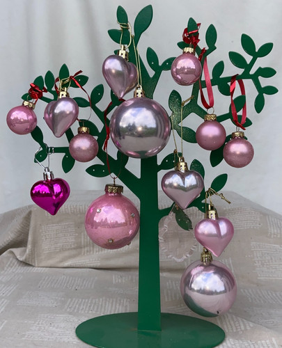 Vintage pink christmas - x,