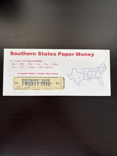 Facsimiles confederate states - facsimiles,