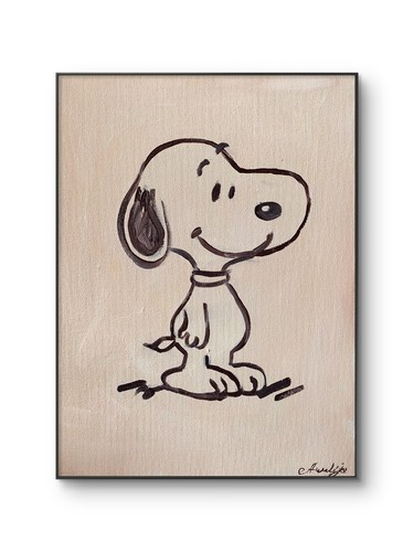 Snoopy vintage earth tones - vintage,