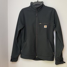 Carhartt Black Jacket Men’s Size Small – Durable Workwear Coat