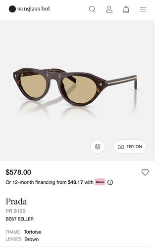 Prada sunglasses b15s - sunglasses,