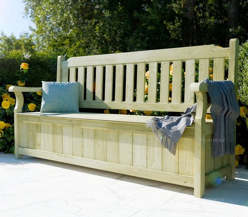 Seater storage bench 1 6m - storage, bench,