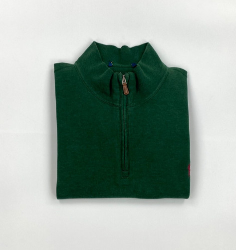 Men forest green - forest, polo