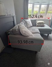 L shape Detachable Grey Corner