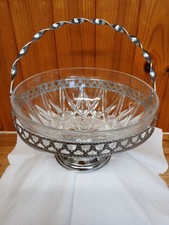 Vintage glass trifle - vintage, trifle/fruit