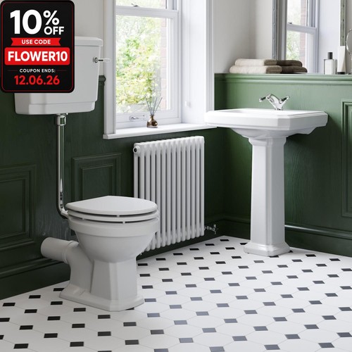 Bathroom suite toilet sink - bathroom,