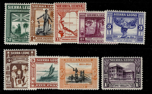 Sierra leone sg168 179 - leone, sg168-179