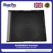 100 x Slimline Single CD Jewel