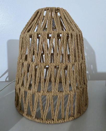 Woven rattan light - woven,
