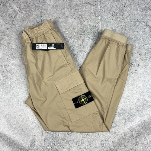 Stone island beige cuffed - beige,