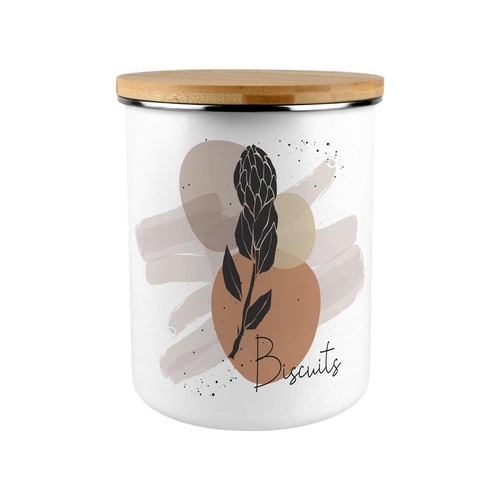 Extra large enamel biscuit - enamel,