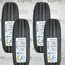4X New 185 75 16 185/75R16c VAN TYRES 104/102R ZMAX VAN *B WET GRIP* (4 TYRES)