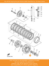 YAMAHA Bearing, 93310-228S5