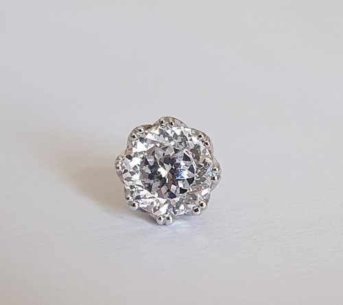 Sterling silver cubic zirconia - sterling,