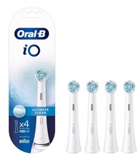 Oral-B IO Ultimate Clean Replacement Brush Heads -4 Pack |Genuine |Fast Delivery