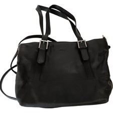 Storm Black Leather Shoulder