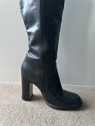 Barratts leather knee high - leather,