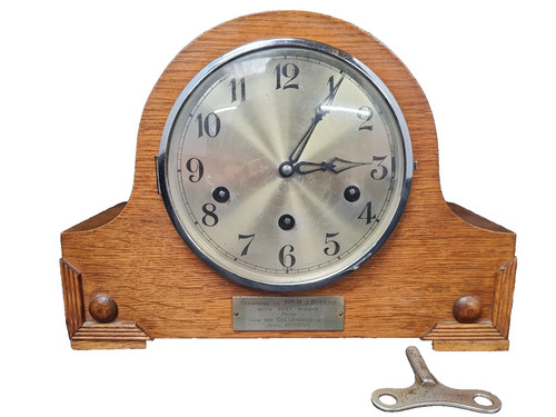 Napoleon hat oak - oak, clock
