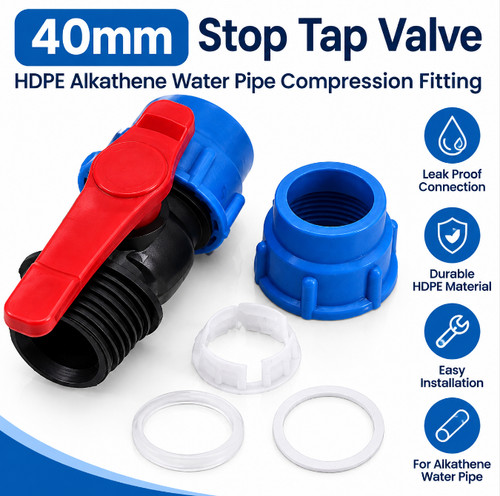40mm hdpe pipe - pipe, tap