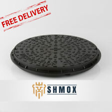 british drain Inspection Chamber Manhole Round Plastic Cover & Frame 450 mm