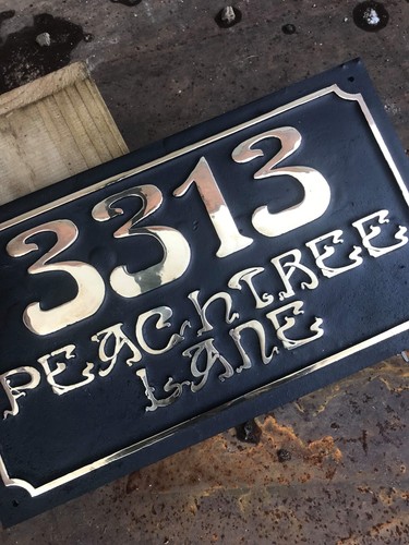 Art nouveau house plaque - nouveau,