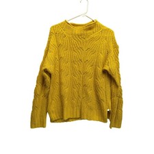 J Crew Pointelle Roll Mock