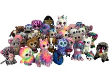 Ty Beanie Boos Bundle x 44 Soft Toys Set of Colourful Plush Animals Collection